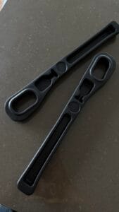 2 Pack Car Seat Gap Filler Organizer Black