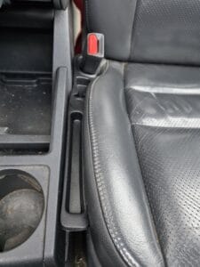 2 Pack Car Seat Gap Filler Organizer Black