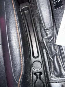 2 Pack Car Seat Gap Filler Organizer Black