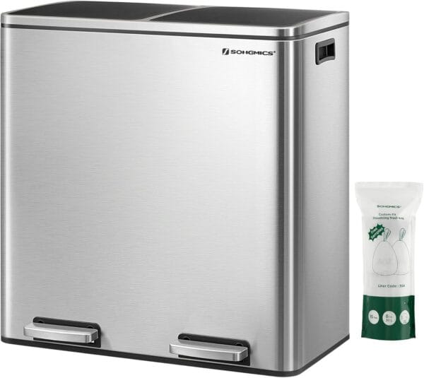 712dY78CU8L._AC_SL1500_.jpg 2 x 8 Gallon (2 x 30 L) Garbage Can for Kitchen
