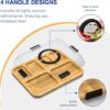 Charcuterie Board with Clear Lid